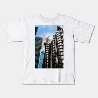 Lloyds Building London England United Kingdom Kids T-Shirt